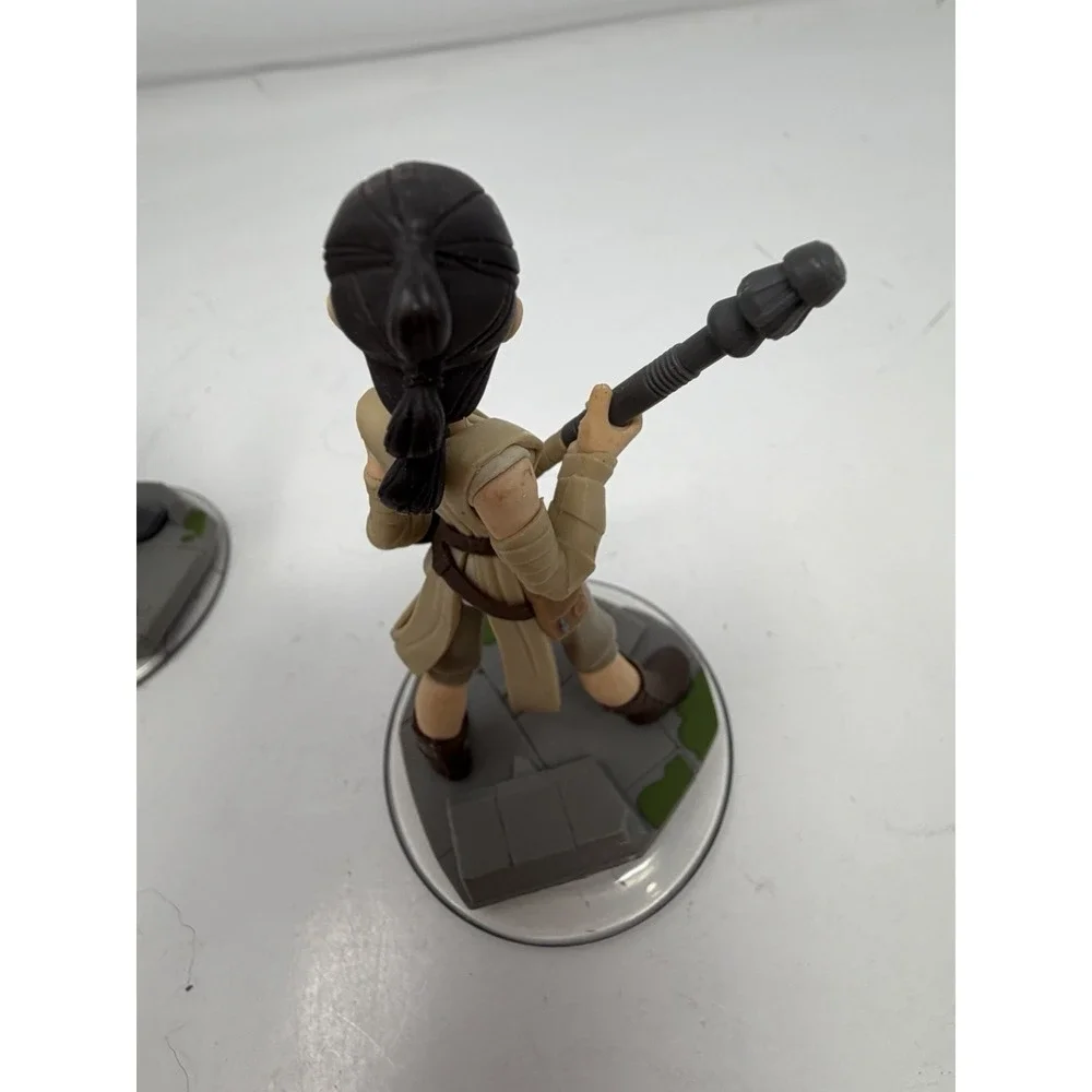 Disney Infinity 3.0 Star Wars 6 Figure Lot: Vader, Boba Fett, Han Solo, Rey,Finn